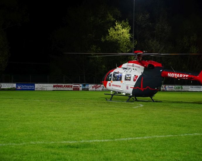 Beim Landeanflug auf Klinikum Fulda: Rettungshubschrauber mit Leuchtraketen beschossen?