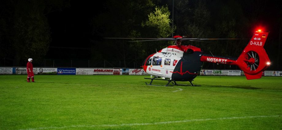 Beim Landeanflug auf Klinikum Fulda: Rettungshubschrauber mit Leuchtraketen beschossen?