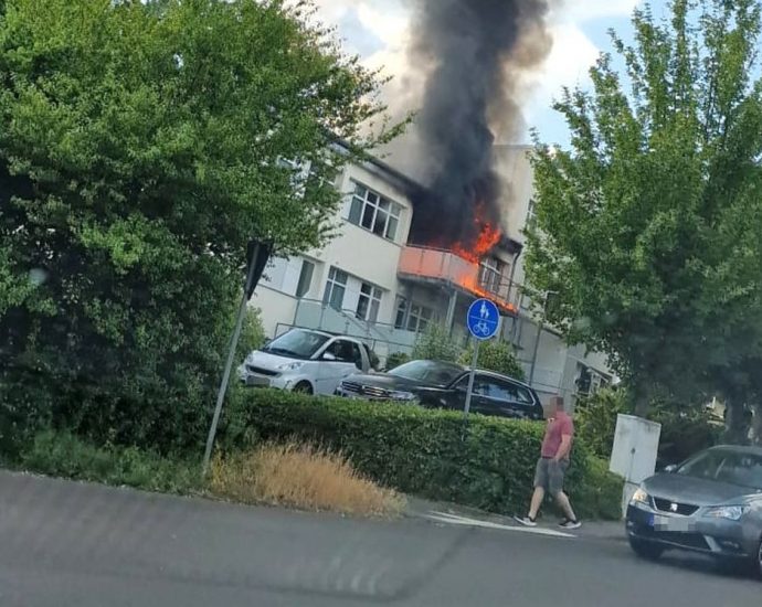 Brand im alten Baunataler Polizeirevier Brand im alten Baunataler Polizeirevier