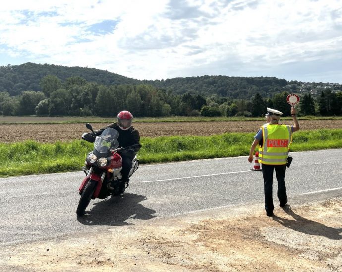 Wenig zu beanstanden bei Zweirradkontrollen (VIDEO)
