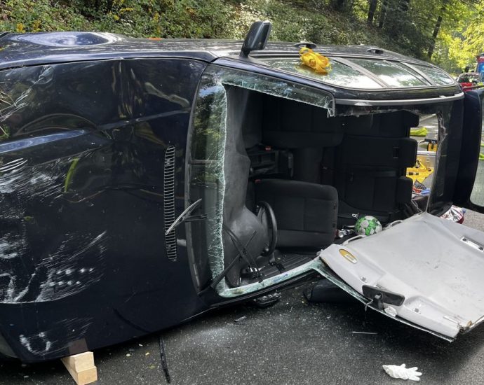 Wild ausgewichen – 19 Jährige im Fahrzeug eingeklemmt Wild ausgewichen – 19 Jährige im Fahrzeug eingeklemmt