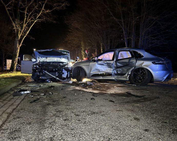 140.000 Euro Sachschaden – Porsche-Fahrer haut nach Unfall in Helsa ab