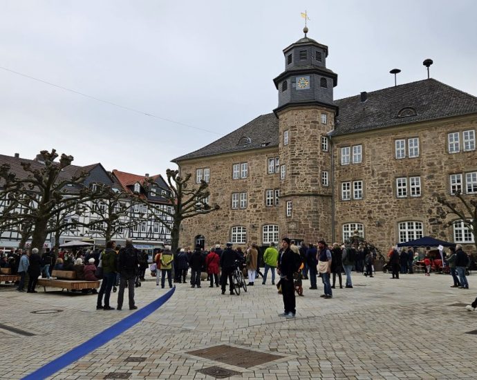 Marktplatz in Witzenhausen feierlich eröffnet