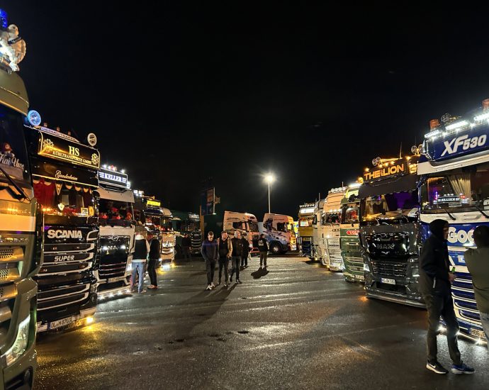 Rüssel Truck Show 2024: Über 400 LKW auf dem Lohfeldener Rüssel