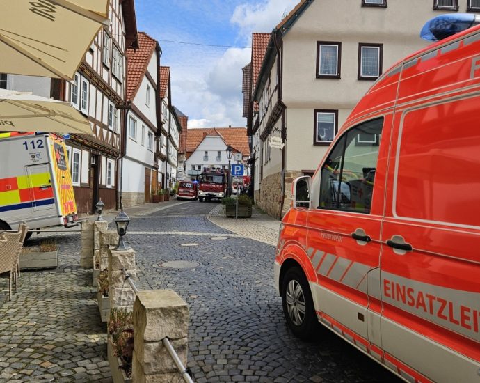 WOH: Gasalarm sorgte für Feuerwehreinsatz in der Kernstadt WOH: Gasalarm sorgte für Feuerwehreinsatz in der Kernstadt