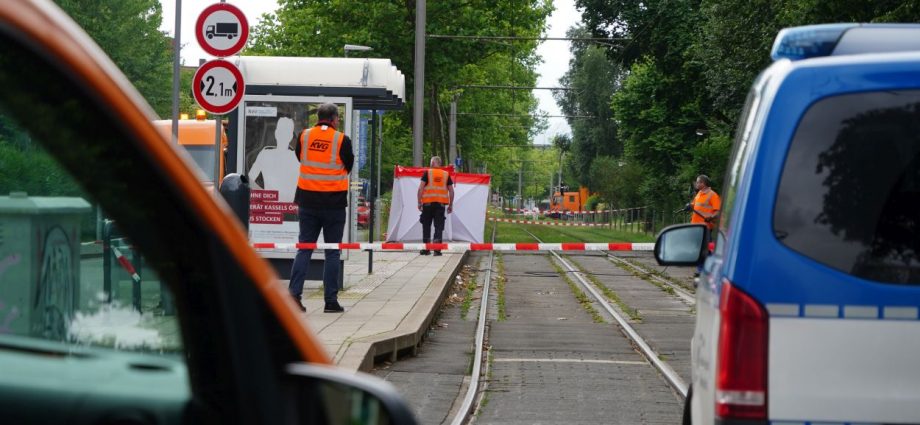 Tödlicher Straßenbahnunfall in Kassel
