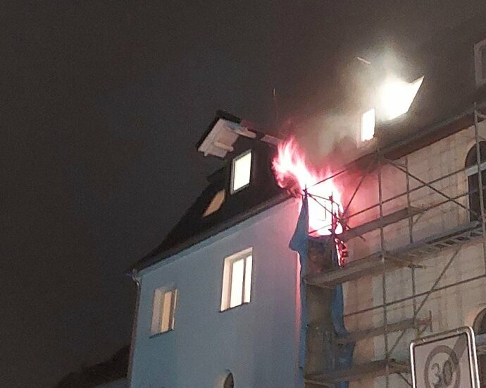 Schwerverletzter nach Wohnungsbrand in Guxhagen Schwerverletzter nach Wohnungsbrand in Guxhagen