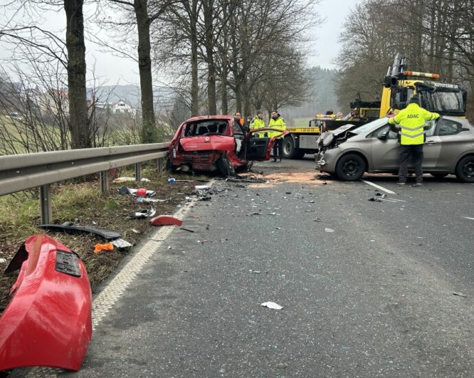 PKW kollidiert mit Wildtier – Tödlicher Unfall bei Sontra PKW kollidiert mit Wildtier – Tödlicher Unfall bei Sontra