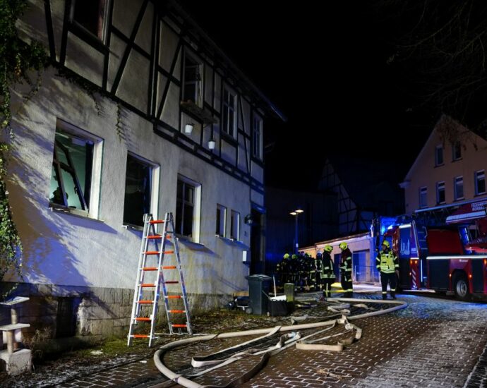 Tödlicher Brand in der Korbacher Innenstadt Tödlicher Brand in der Korbacher Innenstadt