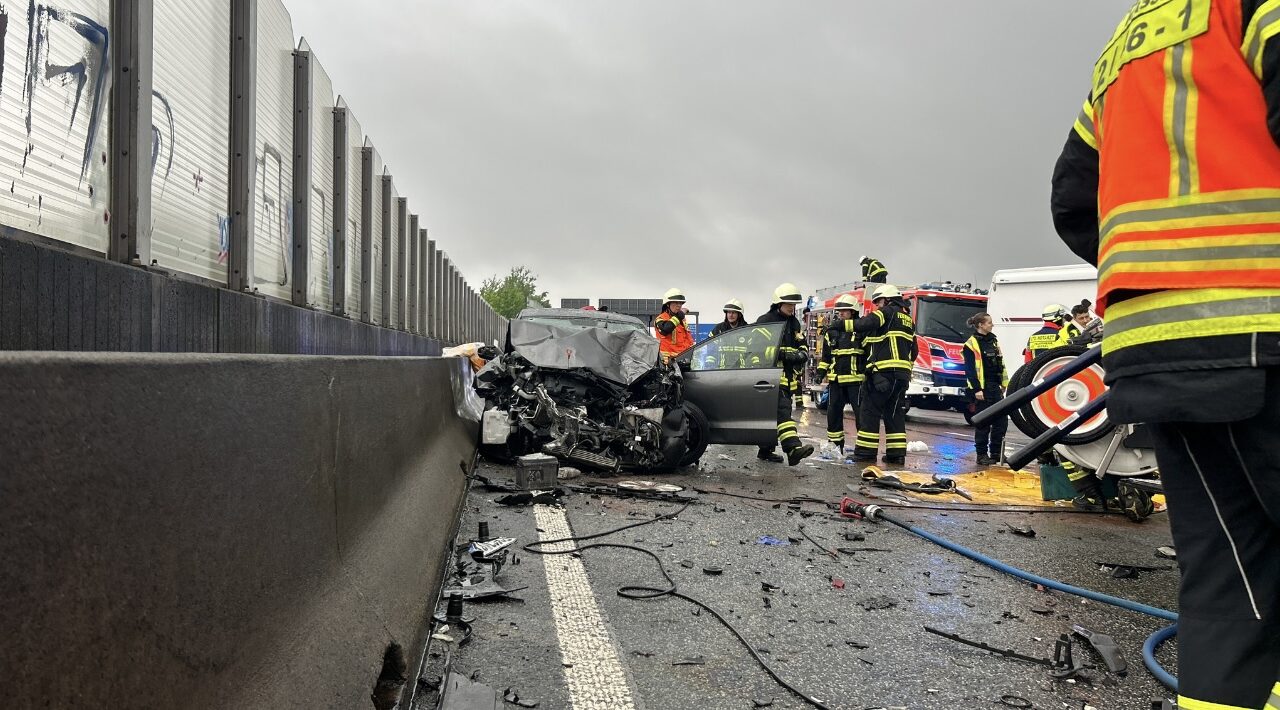 unfall auf a7 bei kassel