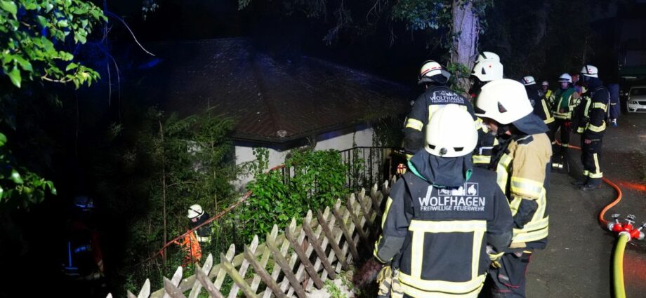 WOH: Sessel brannte im leer stehendem Wohnhaus WOH: Sessel brannte im leer stehendem Wohnhaus