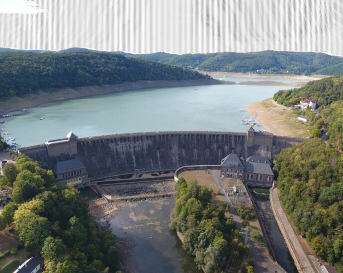 Unter 12 Prozent: Edersee drosselt Wasserabgabe weiter