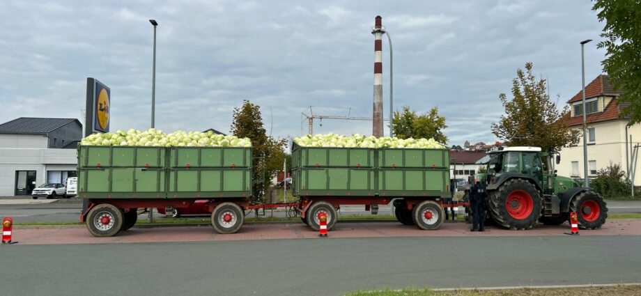 Polizei kontrollierte landwirtschaftlichen Verkehr bei Fritzlar