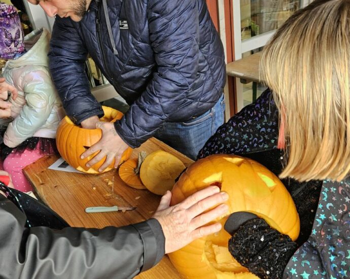 Kürbis-Schnitzen im Wildpark Knüll Kürbis-Schnitzen im Wildpark Knüll
