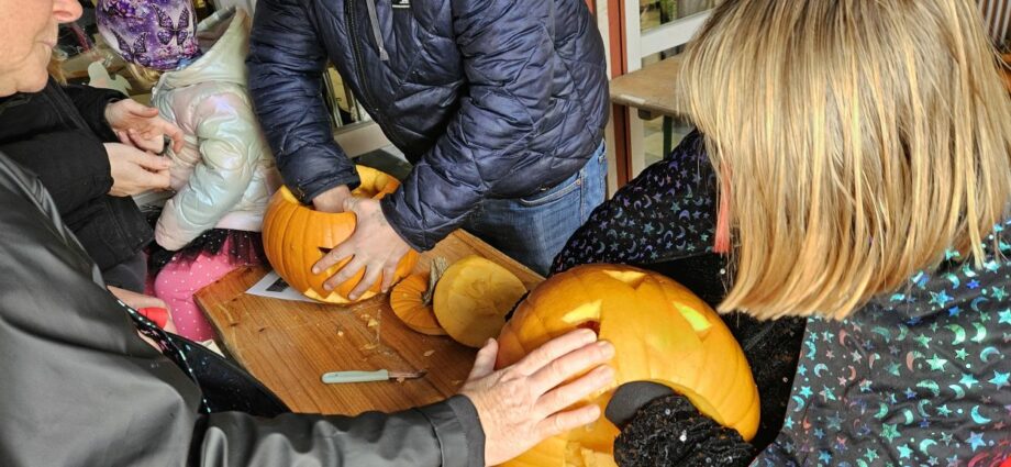 Kürbis-Schnitzen im Wildpark Knüll Kürbis-Schnitzen im Wildpark Knüll