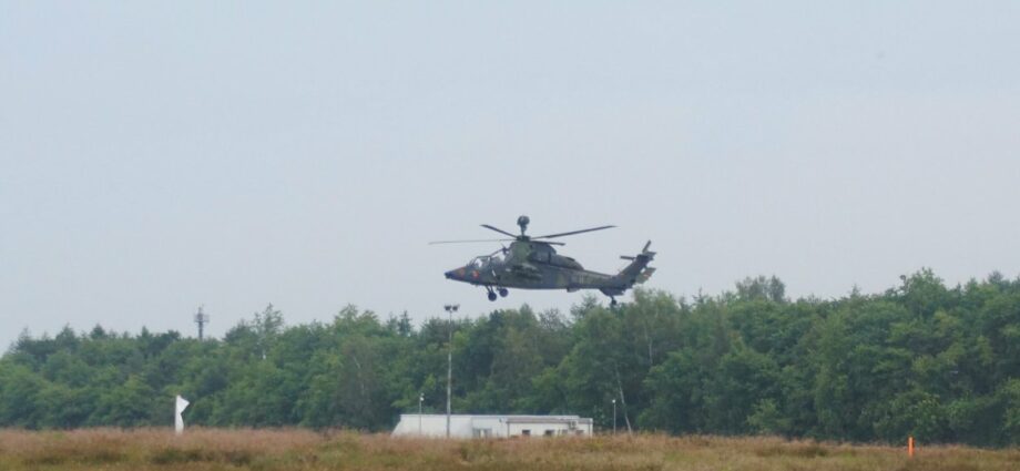 Kampfhubschrauberregiments 36: Tigerpiloten trainieren Nachtflüge über Hessen Kampfhubschrauberregiments 36: Tigerpiloten trainieren Nachtflüge über Hessen
