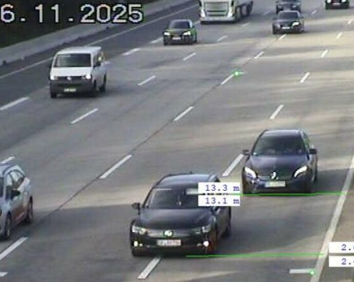 Über 250 Abstandsverstöße auf A5 in nur zwei Stunden