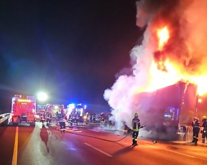 Über 24 Stunden Vollsperrung: A7 nach Gefahrgut-Brand wieder frei