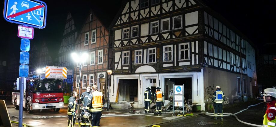 HOG: Nach Brand in der Altstadt – 20-jähriger festgenommen