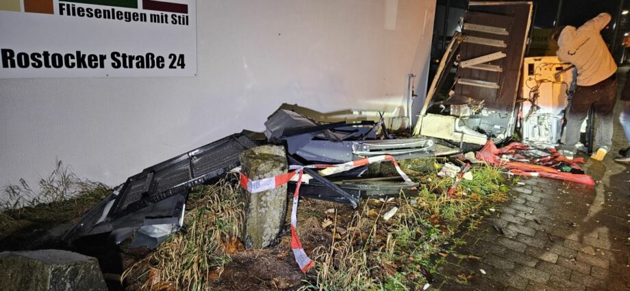 Fünf Snackautomaten im Landkreis Kassel gesprengt – Polizei sucht Zeugen