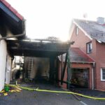 Feuer greift auf Dachstuhl über – Nachbarhaus vor Flammen gerettet