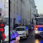 Feuerwehr rettet Katze aus brennender Wohnung in Kassel