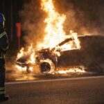 PKW brennt auf A7 aus