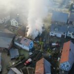 Flammen im Ortskern – Wohnhausbrand in Elnrode