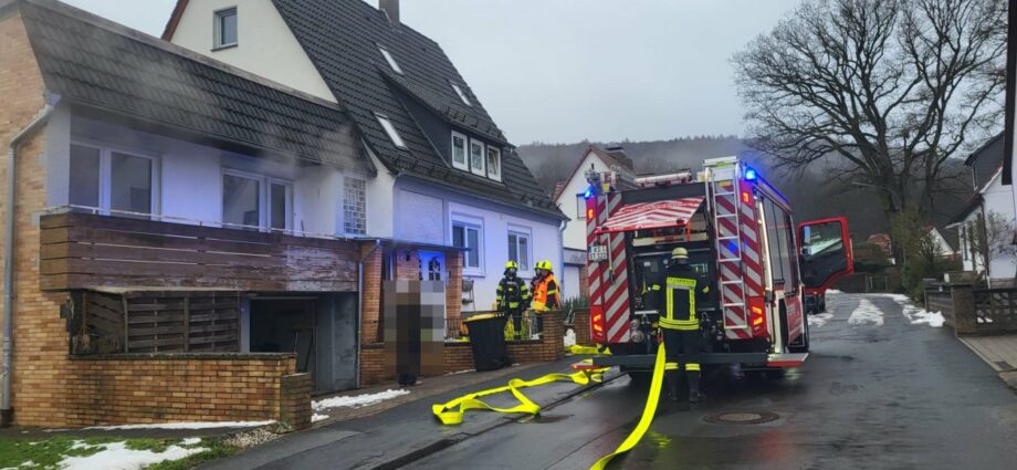 Tödlicher Wohnungsbrand in Veckerhagen