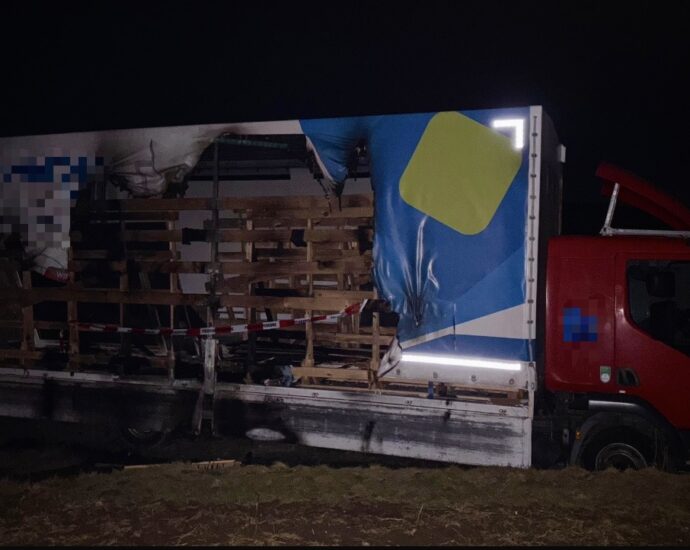 Herrenloser Lkw sorgt für Ärger in Schauenburg – Fahrzeug brennt in der Nacht
