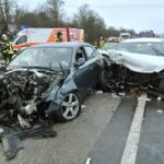 Vier Verletzte nach Unfall auf A7 bei Guxhagen – Gutachter im Einsatz