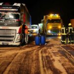 LKW-Tank auf A44 aufgerissen – Zuständigkeits-Wirrwarr an der Landesgrenze