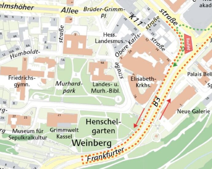 KS: KVG wechselt Gleise aus – Verkehrsbehinderungen an der „Trompete“
