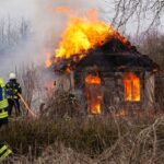 KS: Erneut Gartenhütte im ehemaligen Kleingartenverein Fackelteich in Flammen