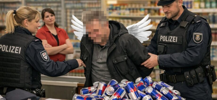 Verleiht wohl doch keine Flügel! Ladendieb mit 52 Energy-Dosen geschnappt