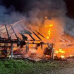 Bad Sooden-Allendorf: Ehemalige Stadtgärtnerei in Vollbrand