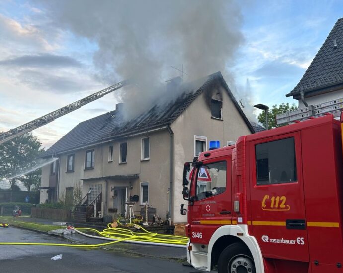 Nach Dachstuhlbrand in Baunatal – Einbrecher nutzten Situation schamlos aus