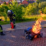 Niedenstein: Elektro-Spielzeugauto fängt beim Laden in Garage Feuer
