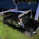 2,2 Promille am Steuer: Trunkenheitsfahrt endet am Baum bei Dennhausen