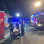 Nächtlicher Gefahrguteinsatz: Chlorgasaustritt im Schwimmbad Guxhagen