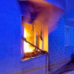 Feuer in Mehrfamilienhaus in Kassel – Erdgeschosswohnung in Flammen