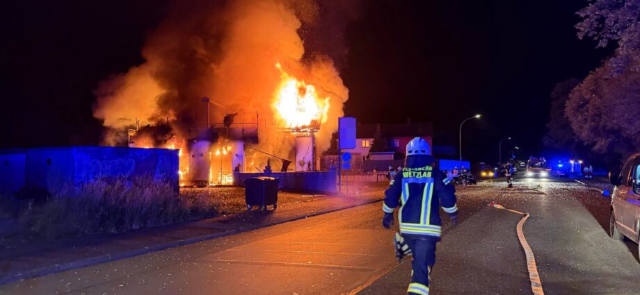 Millionenschaden nach Brand in Wetzlarer Pizzeria