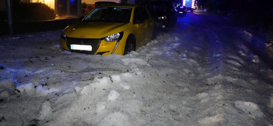Rund 25 Einsätze nach Unwetter über Calden