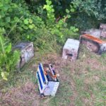 Unbekannte entsorgen mehrere Hybrid-Batterien an Landstraße bei Gelnhausen