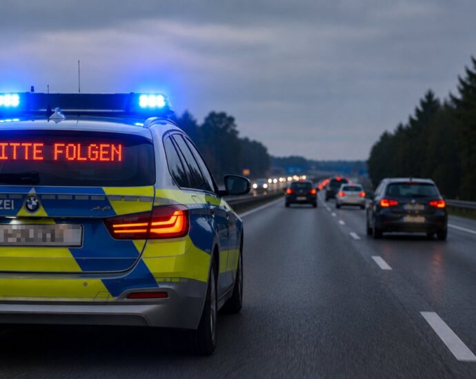 Lkw mit 121 km/h unterwegs: Polizei stoppt 40-Tonner auf der A7 bei Kassel Lkw mit 121 km/h unterwegs: Polizei stoppt 40-Tonner auf der A7 bei Kassel