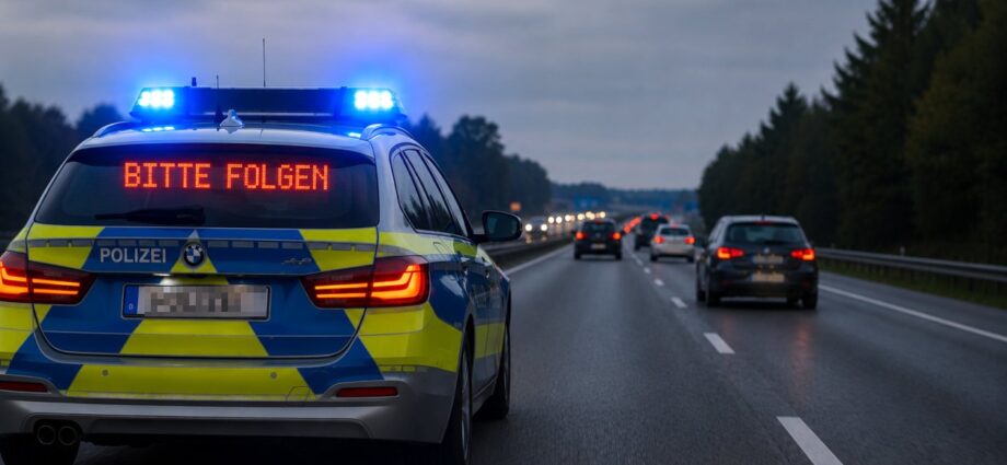 Lkw mit 121 km/h unterwegs: Polizei stoppt 40-Tonner auf der A7 bei Kassel Lkw mit 121 km/h unterwegs: Polizei stoppt 40-Tonner auf der A7 bei Kassel