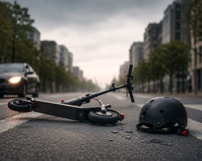 Drei schwere E-Scooter-Unfälle innerhalb weniger Stunden in Frankfurt