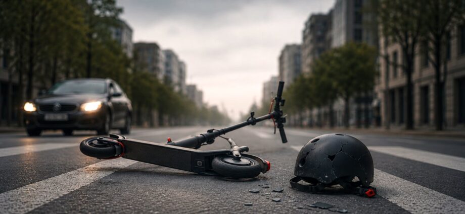Drei schwere E-Scooter-Unfälle innerhalb weniger Stunden in Frankfurt Drei schwere E-Scooter-Unfälle innerhalb weniger Stunden in Frankfurt