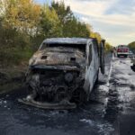Fritzlar/Wabern: Feuer, Unfälle und lange Sperrungen –  Einsatzkräfte auf A49 im Dauereinsatz