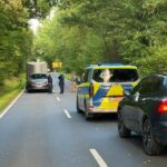 AKTUELL: K4 bei Niestetal nach Motorradunfall voll gesperrt